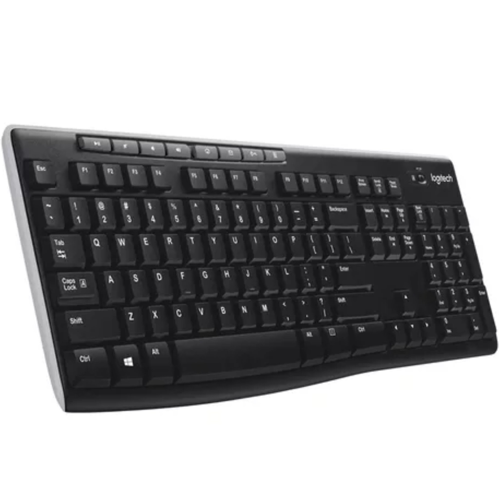 Teclado Inalámbrico Logitech K270- Color Negro