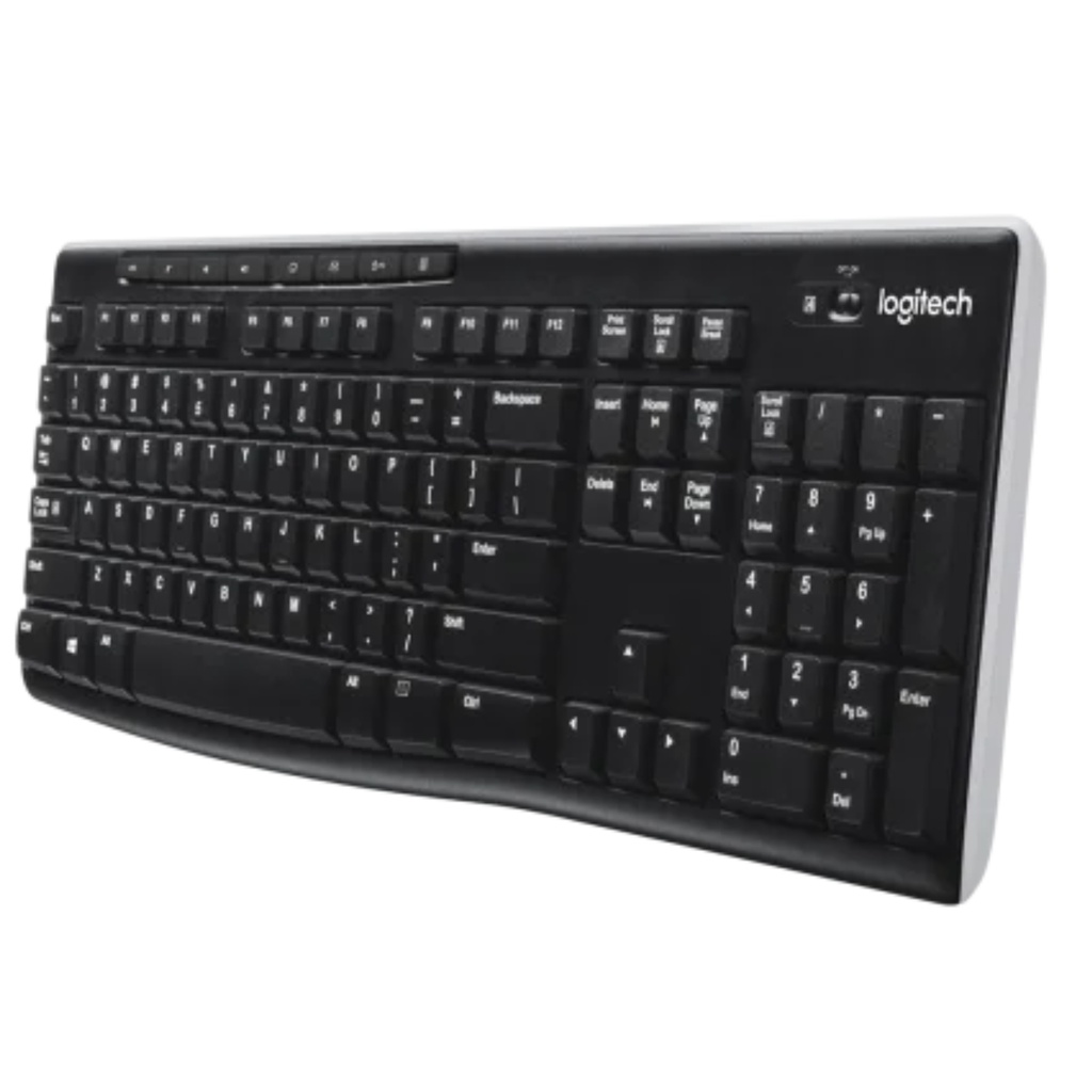 Teclado Inalámbrico Logitech K270- Color Negro