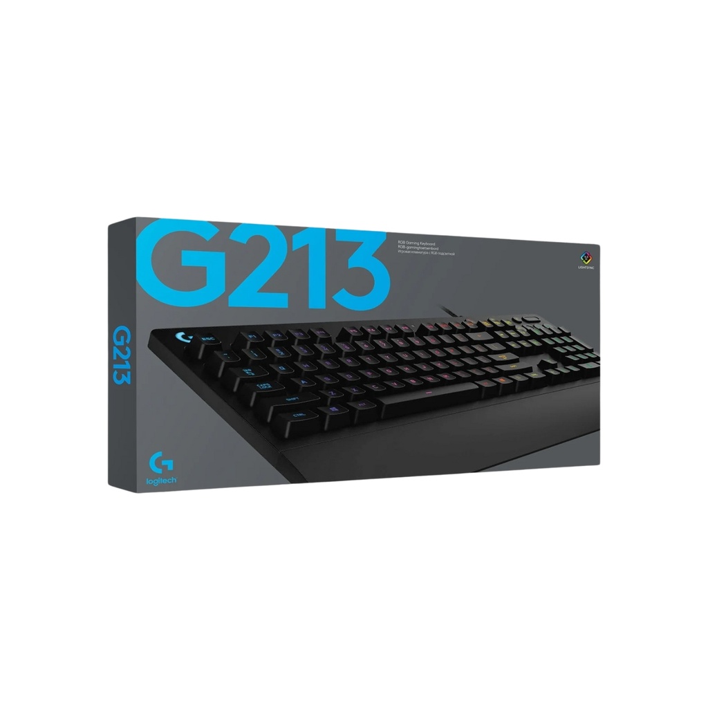 G213 Prodigy Gaming Keyboard- AMR (Eng L