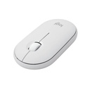 Logitech Pebble M350 Wireless Mouse Color Blanco