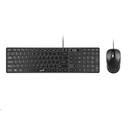 Additional Image for Combo Teclado GENIUS + Mouse SlimStar C126 Alambrico USB COLOR Negro