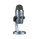 Micrófono Logitech Yeti Nano Shadow Gray USB Profesional