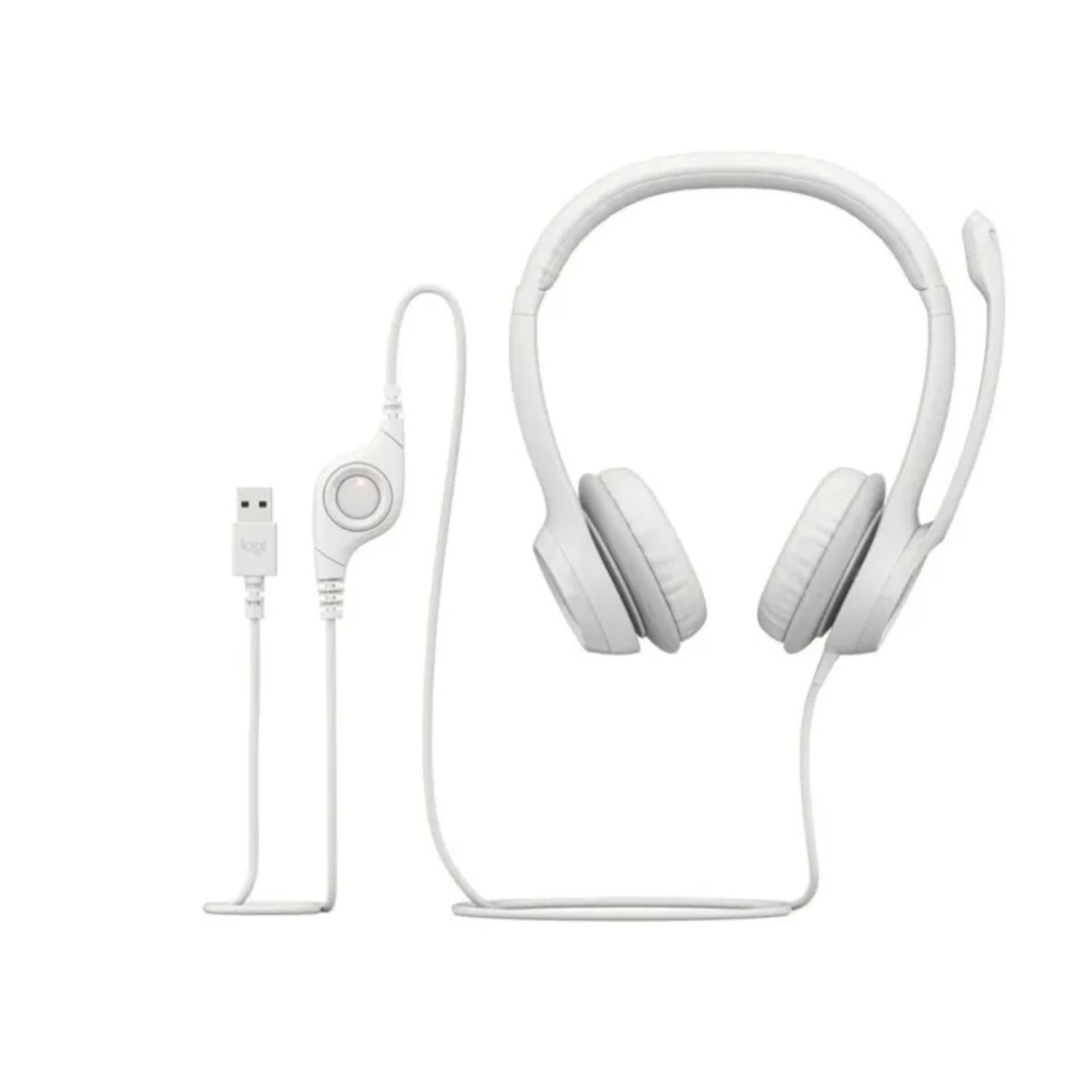 Diadema LOGITECH H390 Usb Estéreo Digital Blanca