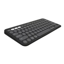 Teclado LOGITECH K380 Pebble Keys Negro