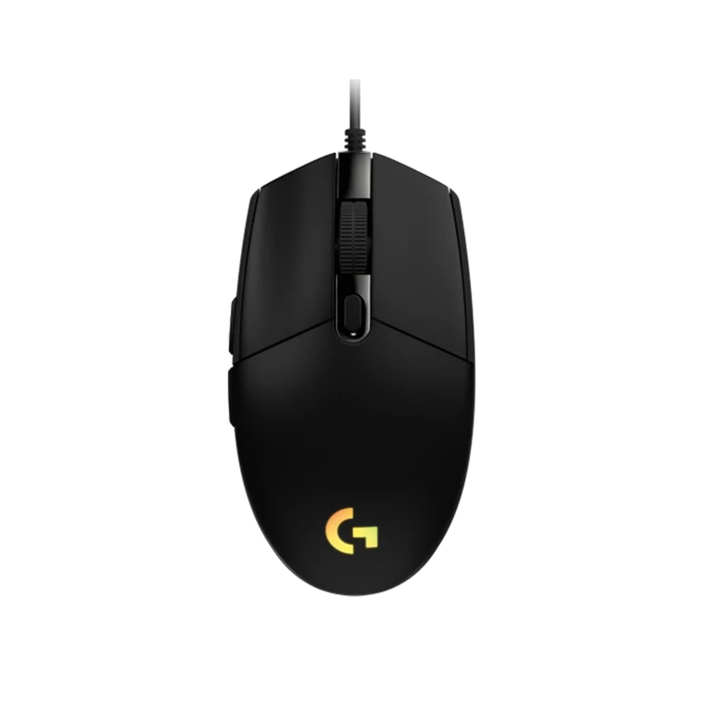 Mouse Gamer Logitech G203 Lightsync Negro con Iluminación Personalizada