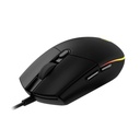 Mouse Gamer Logitech G203 Lightsync Negro con Iluminación Personalizada