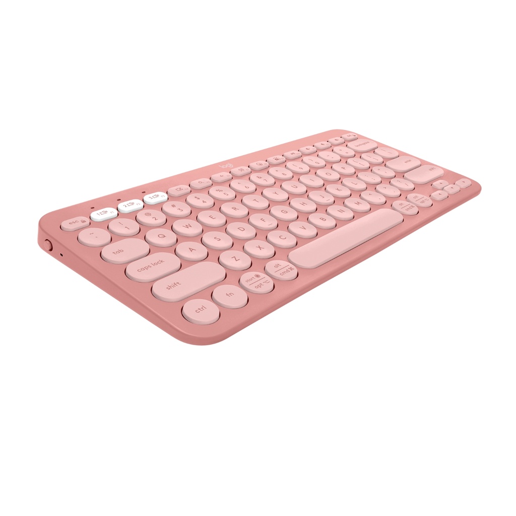 Teclado LOGITECH K380 Pebble Keys Rosado