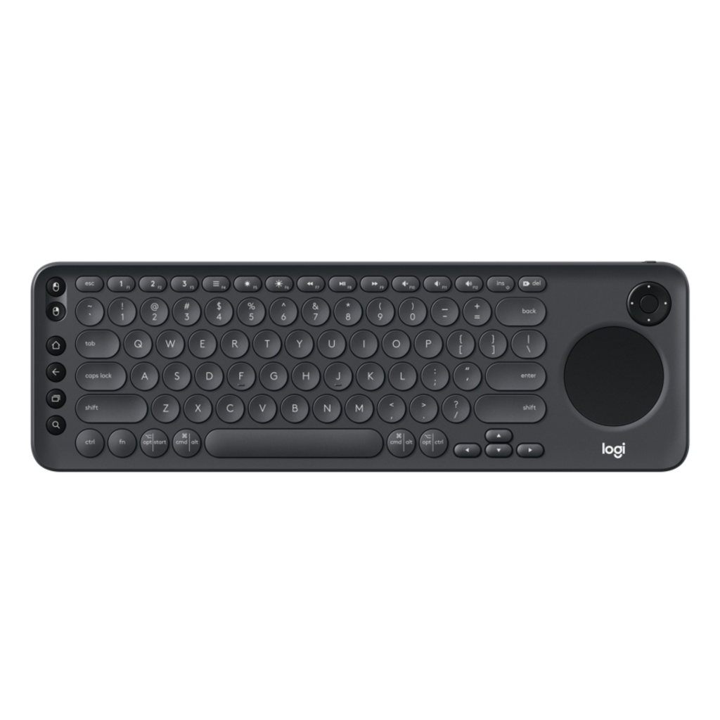Teclado LOGITECH K600 Plus con Touchpad Teclas Multimedia Negro