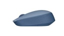 Logitech M170, Mouse Inalámbrico Cómodo Y Portátil, Gris Azu Color Blue grey