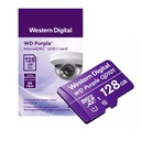 Memoria Micro SD Western Digital Púrpura128 GB