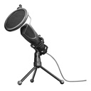 Micrófono Trust Mantis Gxt 232 Mantis Streaming USB Con Trípode Color Negro 