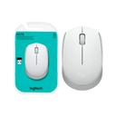 Mouse Inalámbrico Logitech Blanco M170 Cómodo y Portátil