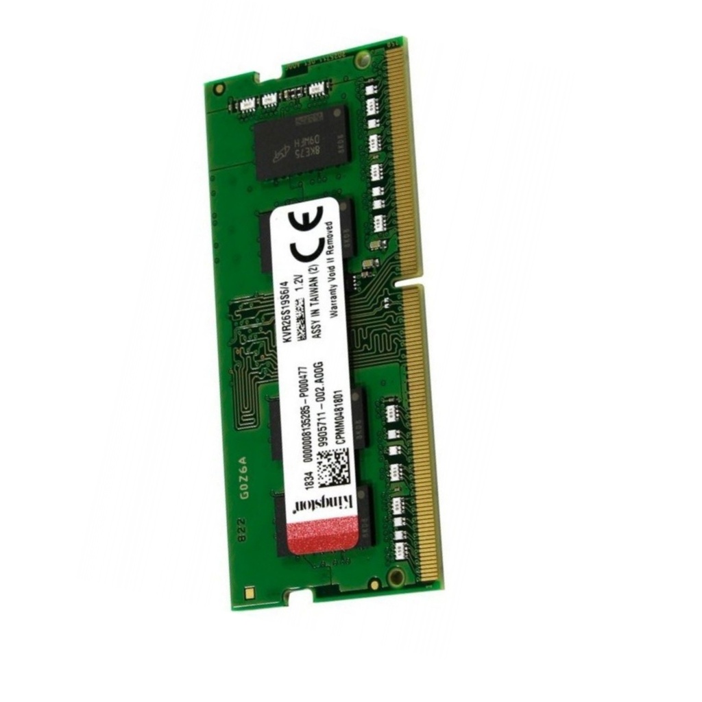 MEMORIA RAM PARA PORTÁTIL KINGSTON 4GB DDR4 2666MHz