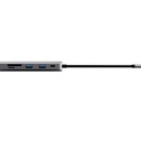 Adaptador Multipuerto Trust Usb-C, 7 en 1 Negro