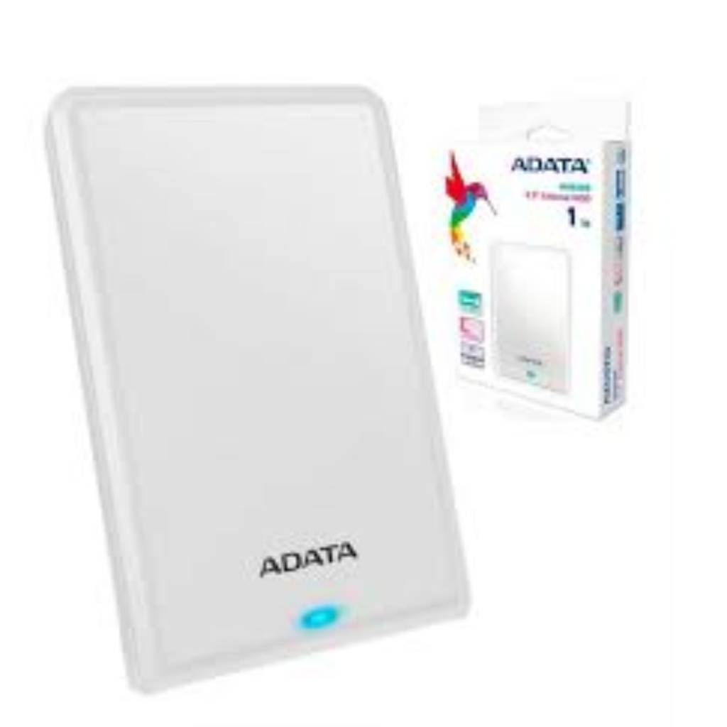 Disco Duro Externo Adata HV620 1T Blanco