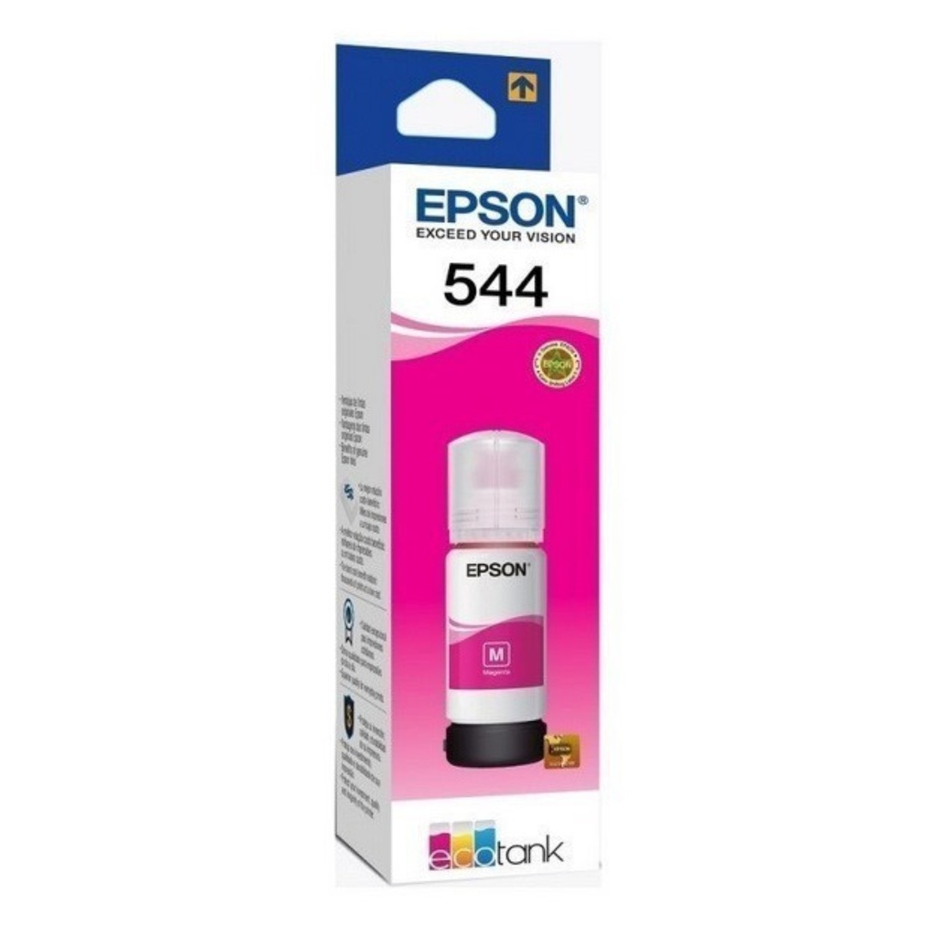 Botella Original De Tinta Epson 544, 7.500 Páginas, 70 Ml Color Magenta