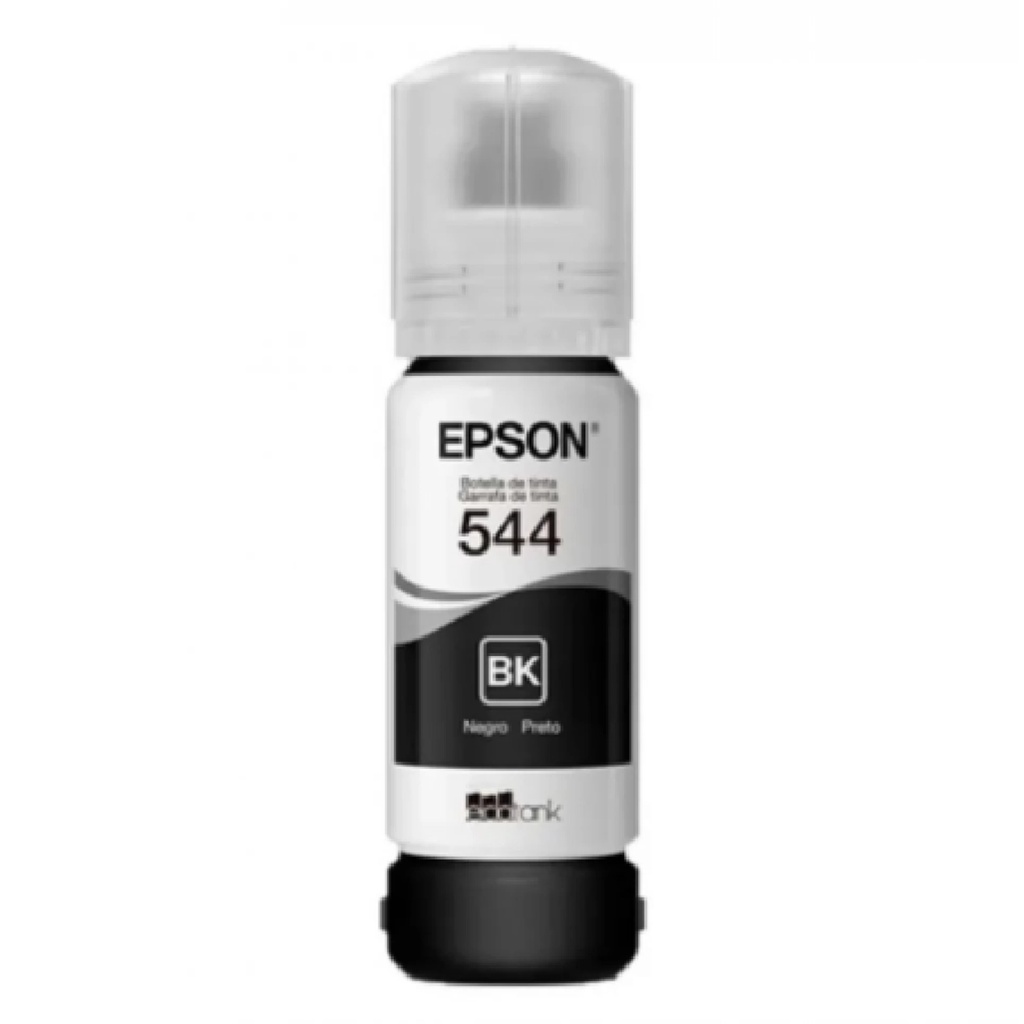 Botella Original De Tinta Epson 544, 4.500 Páginas, 70 Ml Color Negro 