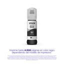 Botella Original De Tinta Epson 544, 4.500 Páginas, 70 Ml Color Negro 