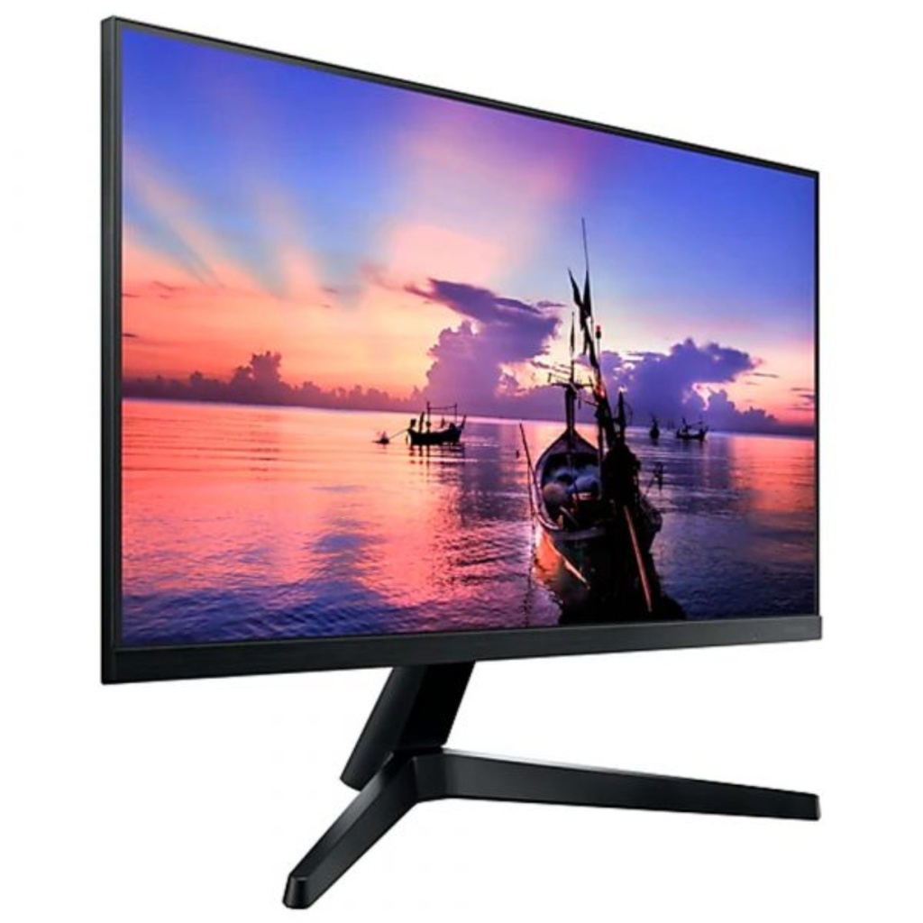Monitor Samsung LED Plano 24" Conexión HDMI Y VGA Color Negro