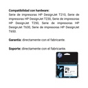 Cartucho Original de Tinta Hp 712 Negro, 38 ml