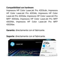 Cartucho Original de Tóner HP 230A Cian, 1.800 Páginas