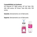 Botella Original De Tinta Hp Gt52 Magenta, 4.000 Páginas, 70 ml