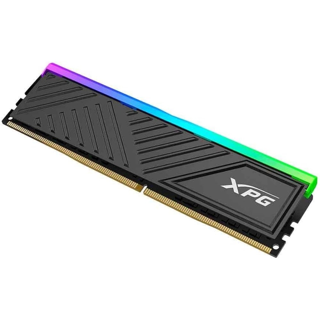 Módulo De Memoria RAM Spectrix XPG D35 DDR4 RGB  - 32GB 3.200 MHz Color Negro