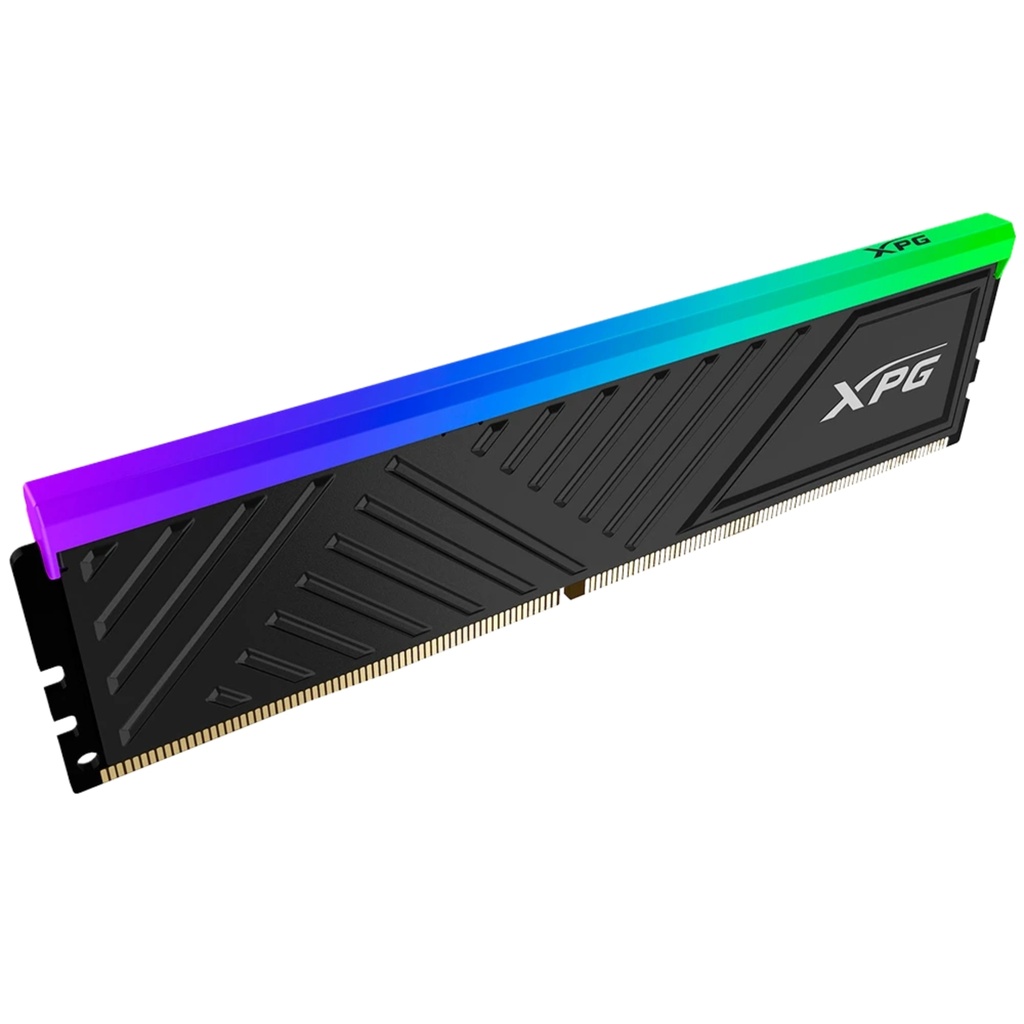 Módulo De Memoria RAM Spectrix XPG D35 DDR4 RGB  - 32GB 3.200 MHz Color Negro