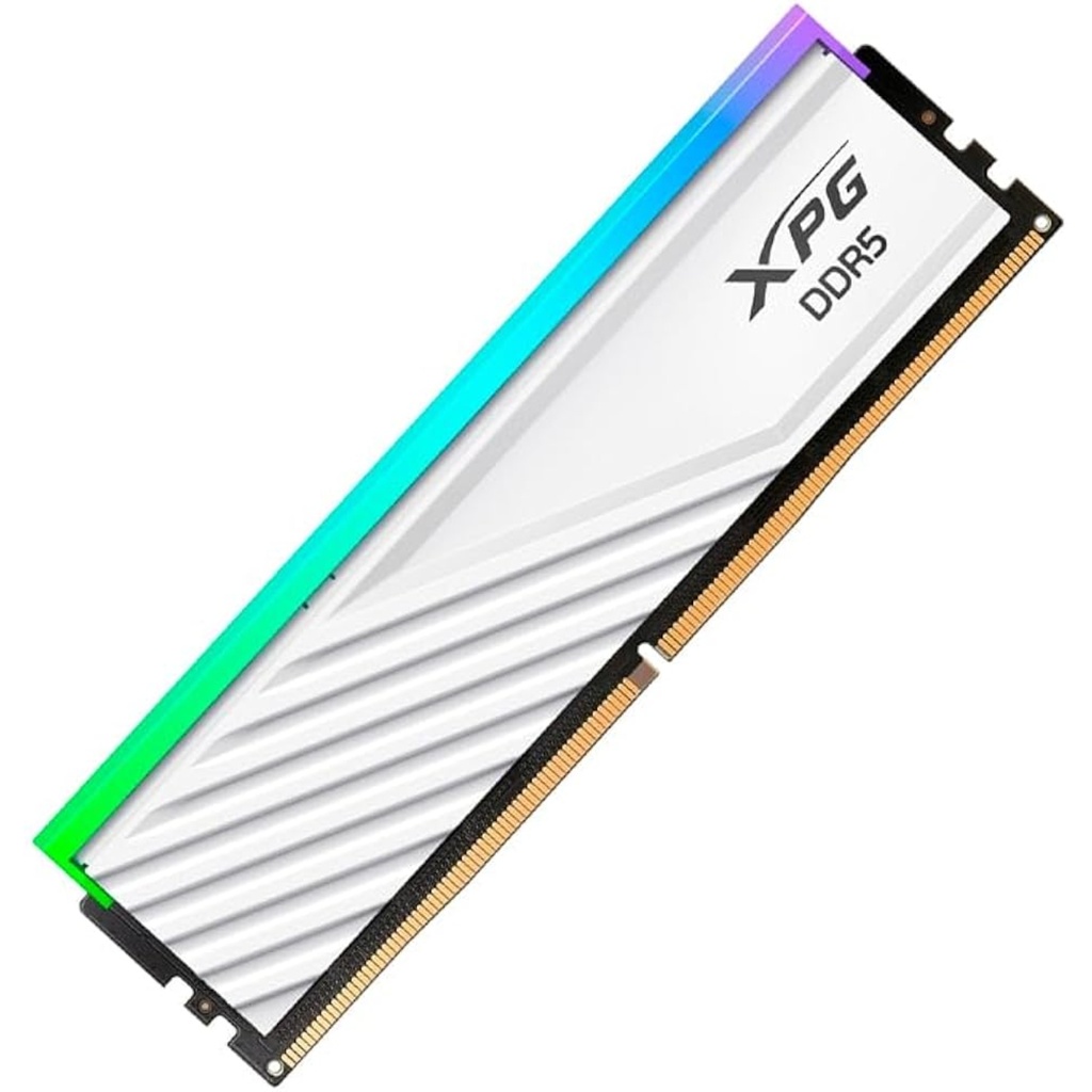 Modulo De Memoria RAM ADATA XPG Lancer Blade DDR5 RGB  - 16GB  6000 MHz Color Blanco