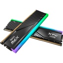 Módulo De Memoria RAM ADATA XPG Lancer Blade 24GB X2 RGB 6400Mhz Latencia 32-39-39 Color Negro