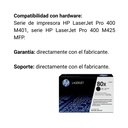 Cartucho Original De Tóner HP 80x Alto Rendimiento Negro, 6.900 Páginas