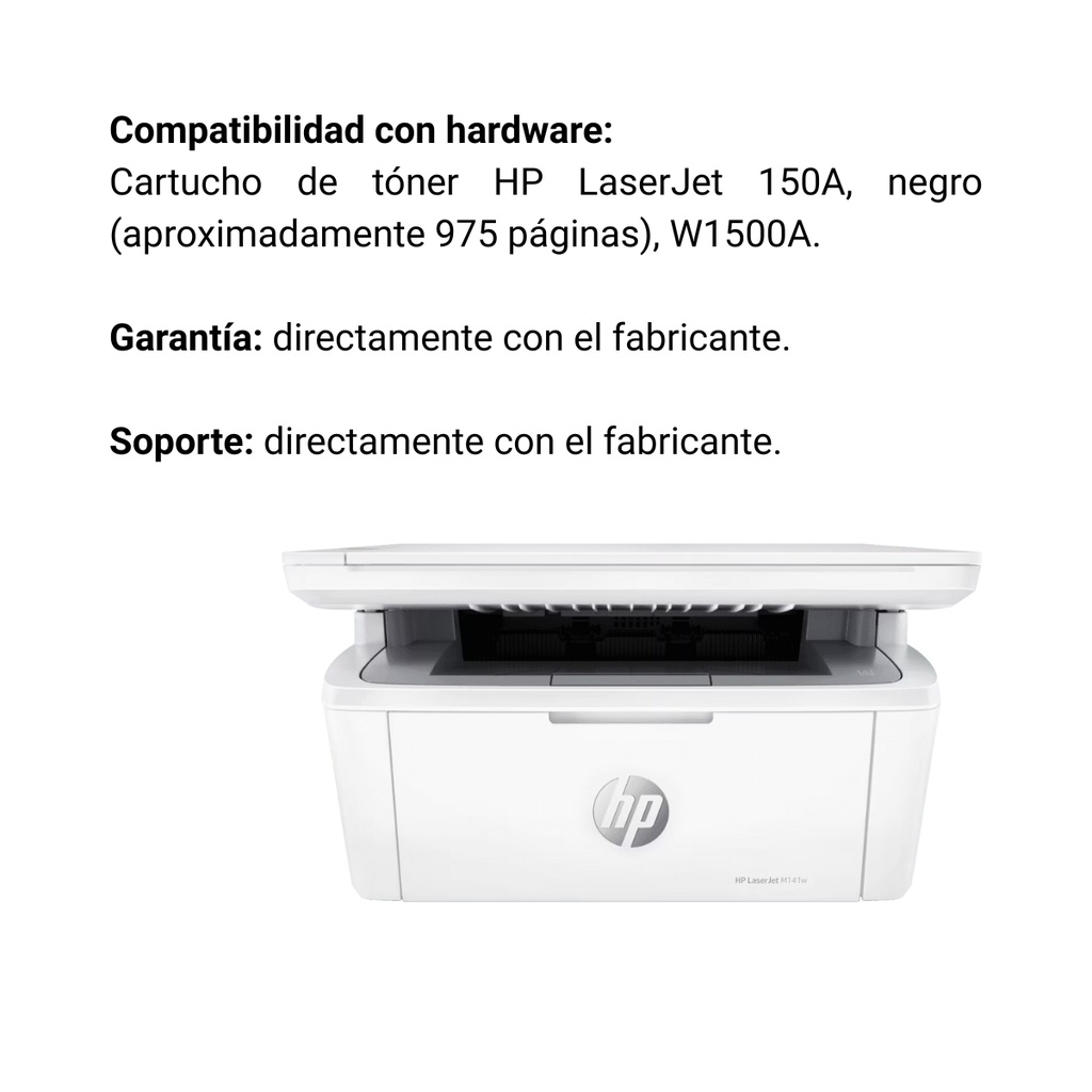 Impresora Multifuncional HP Laserjet Pro M141W (Imprime, copia, escanea)