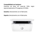 Impresora Multifuncional HP Laserjet Pro M141W (Imprime, copia, escanea)