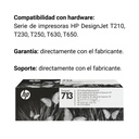 Cabezal Original De impresión Hp 713, 4 Colores