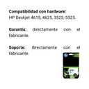 Cartucho Original De Tinta Hp 670xl Alto Rendimiento Cian, 750 Páginas, 7.5 ml