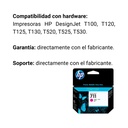 Cartucho Original De Tinta Hp 711 Magenta, 29ml