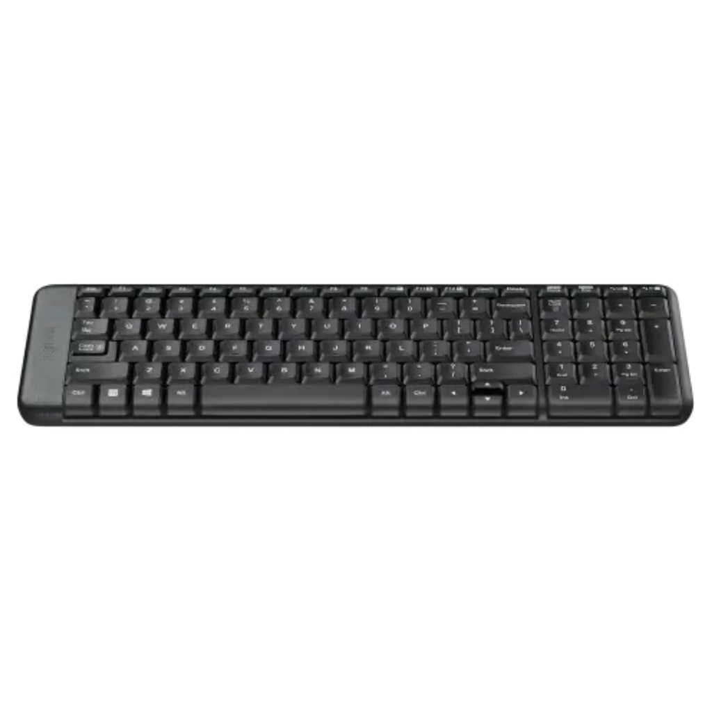 Combo Teclado y Mouse Inalámbricos Logitech MK220 Color Negro