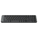 Combo Teclado y Mouse Inalámbricos Logitech MK220 Color Negro