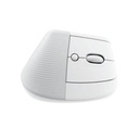 Mouse Logitech Lift Vertical Ergonómico Inalámbrico-Bluetooth Blanco 