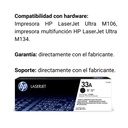 Cartucho Original De Tóner Hp 33A Negro, 2.300 Páginas