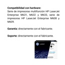 Cartucho Original De Tóner Hp 37X Alto Rendimiento Negro, 25.000 Páginas
