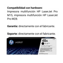 Cartucho Original De Tóner Hp 48A Negro, 1.000 Páginas
