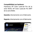 Cartucho Original de Tóner Hp 206A Amarillo, 1.250 Páginas
