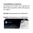 Cartucho Original de Tóner HP 305X Alto Rendimiento Negro, 4.000 Páginas