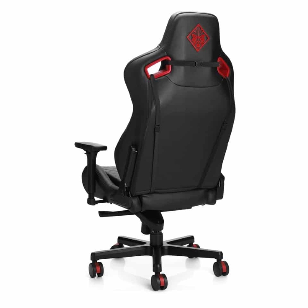 Silla Gamer By HP OMEN Color Negro Con Rojo
