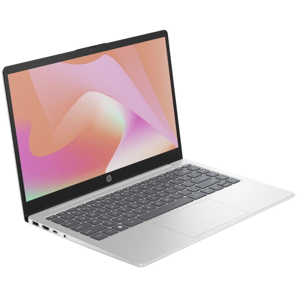 Portátil HP 14-EM0014LA AMD Ryzen 5 7520U SSD 512GB, DDR5 8GB RAM FreeDOS Color Plateado