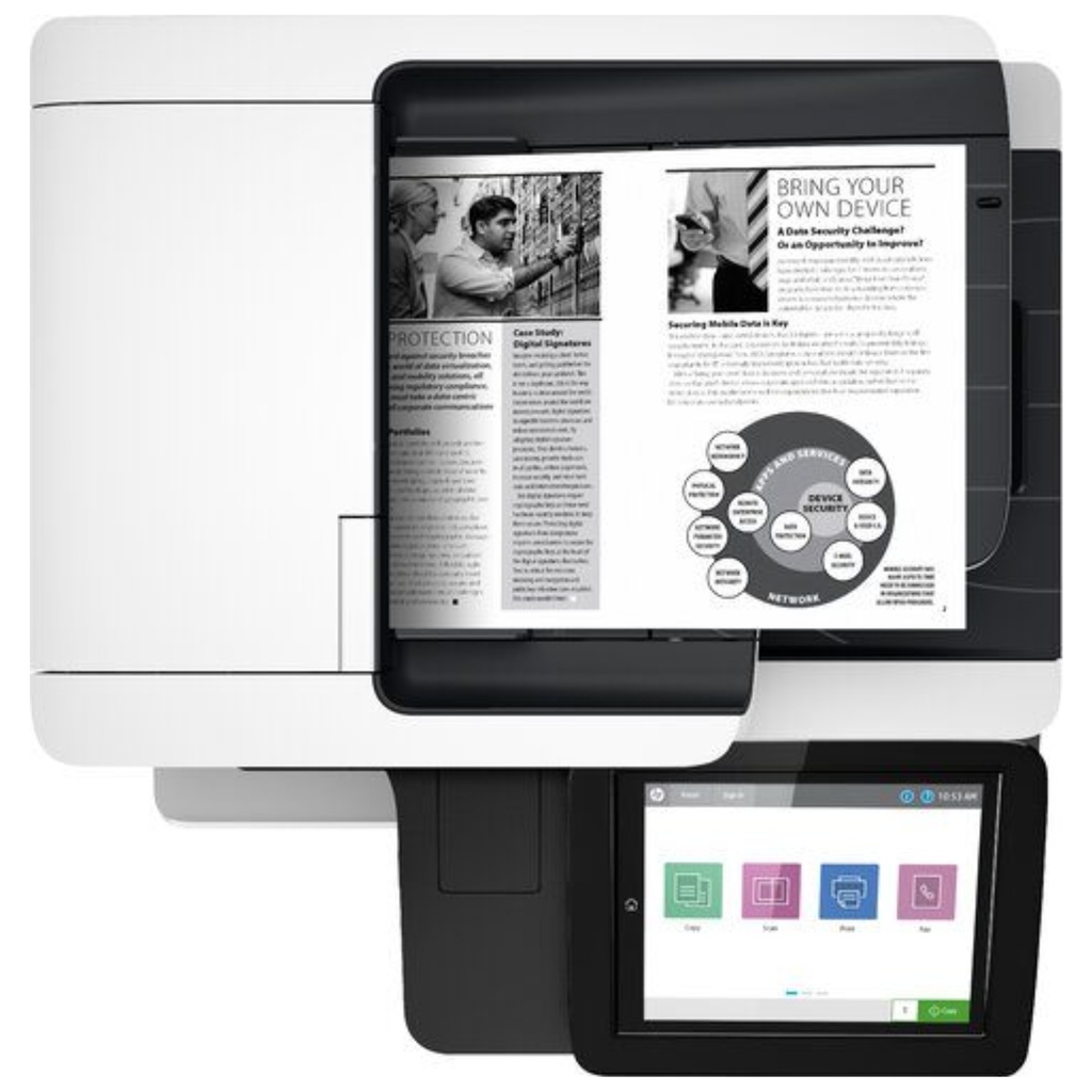 Impresora Multifuncional HP Laser Jet Enterprise M528DN 45 PPM Blanca