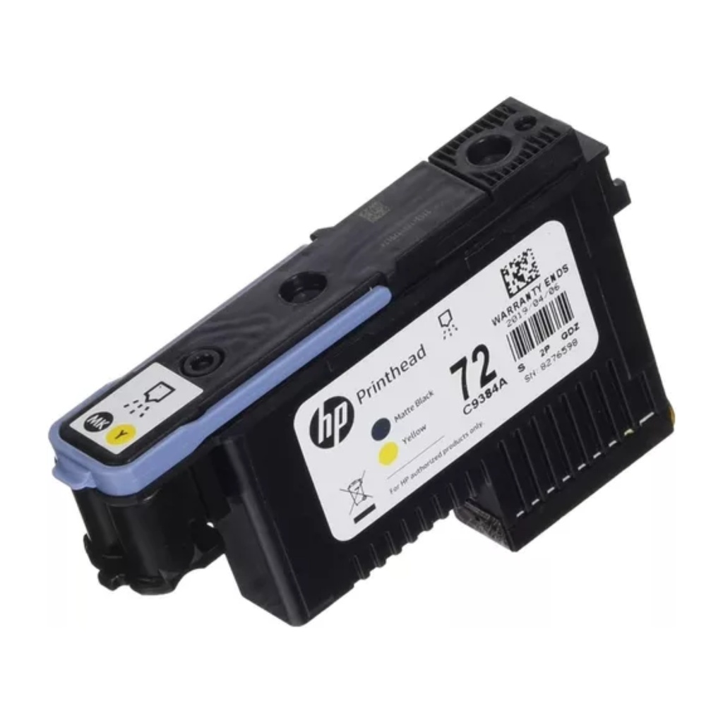 Cabezal Original HP GL 72 C9384A Matte Black / Yellow