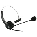 Audífonos Diadema Star Tec USB Monoaural Con Micrófono Negro