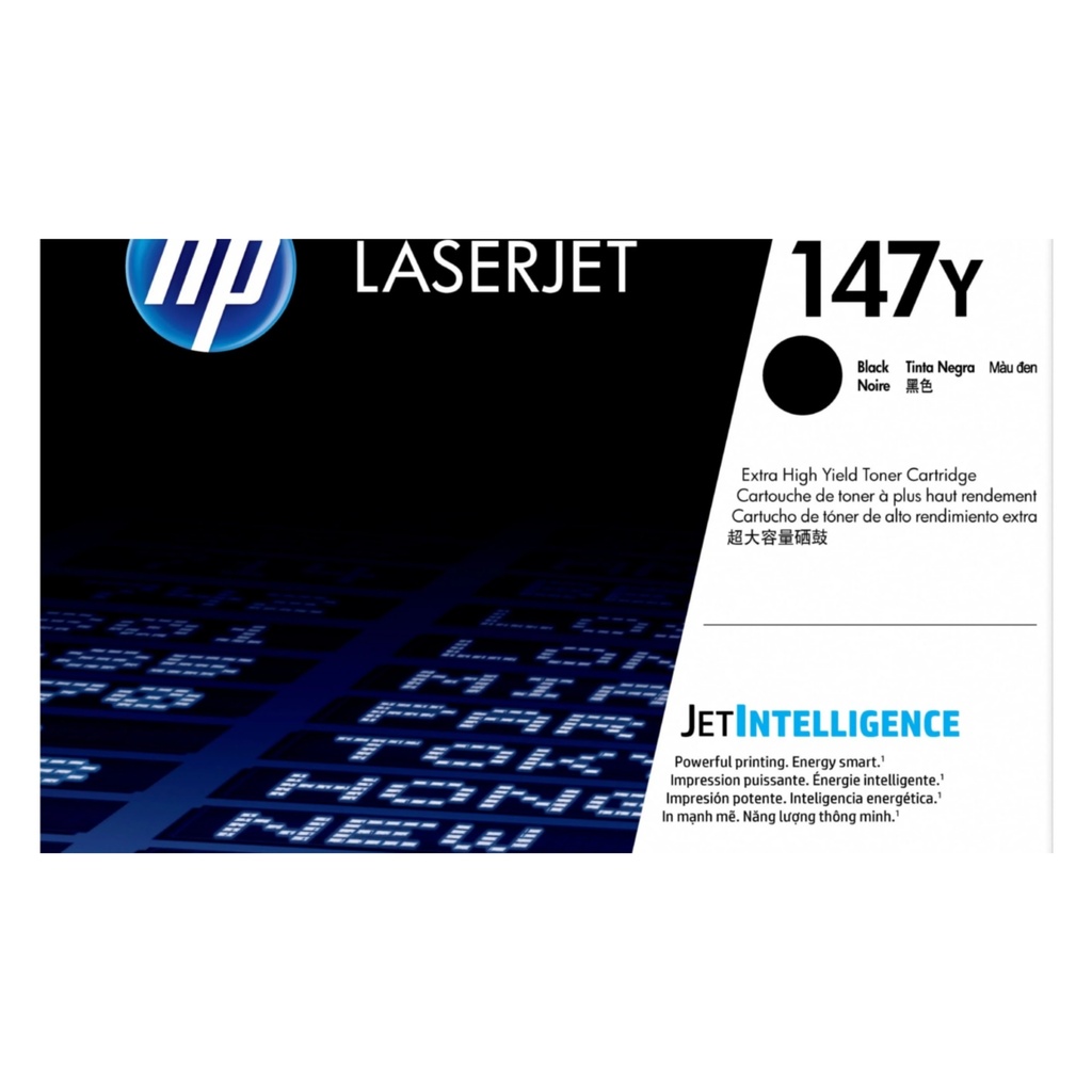 Cartucho Original De Tóner Hp 147Y, 42.000 Páginas Negro